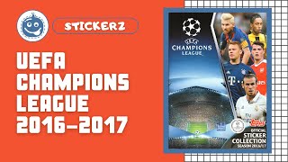 Álbum de figurinhas  UEFA Champions League 2016  2017 [upl. by Auqenes510]