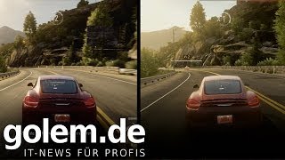 Need for Speed Rivals  Xbox One vs PC Ultra  Grafikvergleich von Golemde [upl. by Eiznek]