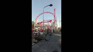 Austria Prater Vienna  Wiener Looping  Big Dipper  01122024  2min prater mackrides [upl. by Enaed]