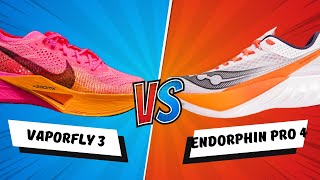 Saucony Endorphin Pro 4 vs Nike Vaporfly 3 Hindi [upl. by Teerell]