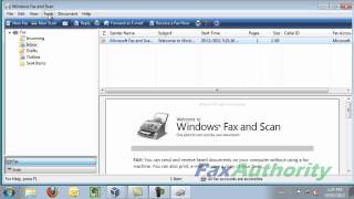 Manually Receive a Fax in Windows Fax and Scan Windows 7 and Windows Vista [upl. by Tracay]