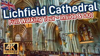 Explore Lichfield Cathedral with me [upl. by Ynehpets]