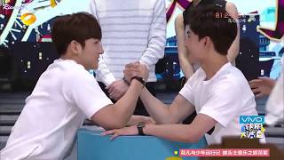 Eng subs 20150516 Yang Yang vs Ji Chang Wook  Happy Camp [upl. by Thacher]