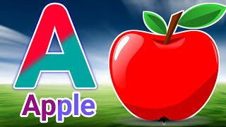 The best Phonics Song A for apple  अ से अनार  abcd a for apple b for ball c for cat  abcd song123 [upl. by Siderf]