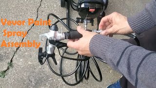 Vevor Electric Airless Paint Sprayer Assembly Guide Review Pt 02 [upl. by Millian]