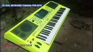 DI JUAL KEYBOARD YAMAHA PSR S970 WARNA KUNING STABILLO [upl. by Dogs460]