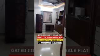 RealestateNews Furnished Resale 2 Bhk Flat for Sale KPHB KUKATPALLY TrendingShorts ResaleFlats [upl. by Socram]