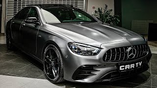 MercedesAMG E53 2022  Wild Midsize Sedan [upl. by Enahsed]