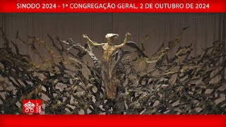 Sínodo 2024  1ª Congregação Geral 2 de outubro de 2024 [upl. by Christi274]