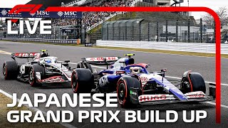 LIVE Japanese Grand Prix BuildUp and Drivers Parade [upl. by Coopersmith]