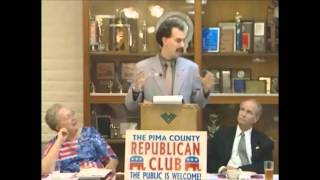 Da Ali G Show  Borat has Lunch with The Arizona Republican Comittee [upl. by Elyrrad]