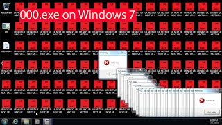 000exe on Windows 7 [upl. by Oreste]