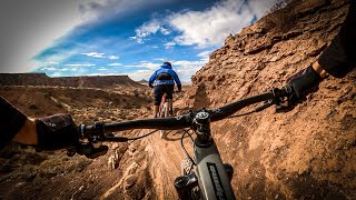 These are the EASY trails  Mountain Biking Southern Utah on Dead Ringer and Bearclaw Poppy [upl. by Bartolome]