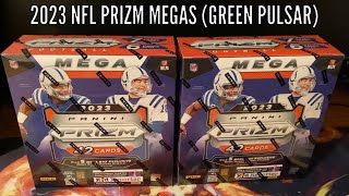 2023 NFL PRIZM Mega Boxes walmart exc Neon Green Pulsar RipReviewReact [upl. by Chrysa]