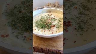 Creamy herbed soup shorts shortsfeed italianfood soup healthy [upl. by Auroora]