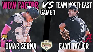 WOW FACTOR National VS Team NORTHEAST Game 1 Of WWBA Jupiter [upl. by Bick]