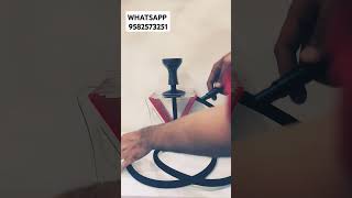 V Shape Hookah  Unboxing Review  Full Setup  Hookah Wholesale Shop In Delhi [upl. by Urata317]