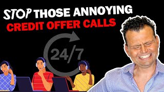 How to STOP annoying Credit Offer Telemarketing Calls [upl. by Akkina580]