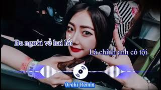 Karaoke Lao Tâm Khổ Tứ Thanh Hưng  Oreki Remix [upl. by Hulda159]