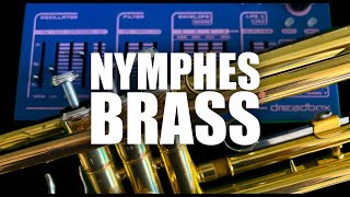 Dreadbox Nymphes patch tutorial  Triassic Trumpet Sound Sculpting Sessions 4 [upl. by Ahsineb102]