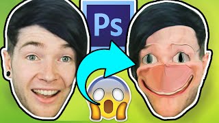 PHOTOSHOPPING YOUTUBE FRIENDS [upl. by Pollux]