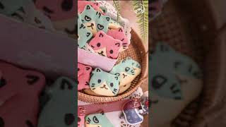 Cute Little Cookies l NekoBentoDiary shorts [upl. by Ynohtnanhoj308]