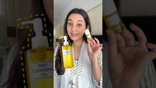 DHC deep cleansing oil ✨ review productreview makeupremover dhc cleansingoil skincare [upl. by Ylera117]