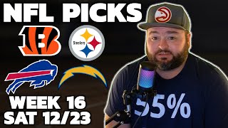 Week 16 NFL Saturday Bets  Kyle Kirms Picks amp Predictions  The Sauce Network [upl. by Yarezed895]