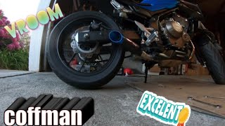 2018 Honda CB500F Coffman exhaust installation amp review [upl. by Eidnalem]