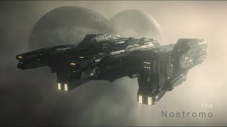 The Nostromo  Ethereal Cyberpunk Ambient  Dark Ambience And Soundscapes [upl. by Terbecki]