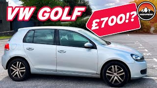 I BOUGHT A CHEAP VW GOLF MK6 FOR £700 [upl. by Narf144]