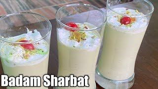 Pesta Badam Shorbot recipe Healthy Juice Tasty Food Hunter [upl. by Nichani833]