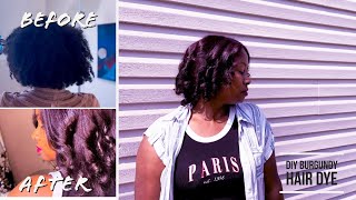 This DIY Fall Burgundy Hair Dye NO BLEACH Is A Must Try [upl. by Sibby470]