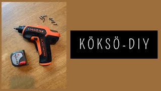 Köksö DIY Kitchen island DIY [upl. by Anaert]