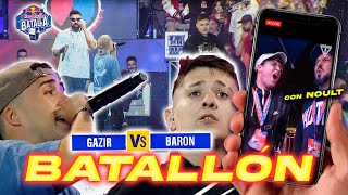 GAZIR IMPARABLE 😱 BARÓN VS GAZIR  RED BULL BATALLA FINAL NACIONAL 2024 REACCIÓN KAPO [upl. by Dal]