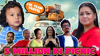 5 MILLION KI PICNIC🚗 Bharti Singh  Haarsh Limbachiyaa  Golla [upl. by Yelehsa]