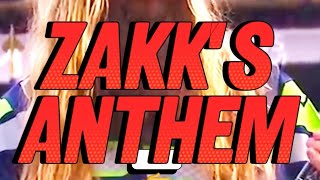 Zakk Wylde plays USA National Anthem on Electric Guitar  NFL GAME 🇺🇸🔥👏 zakkwylde nfl usa [upl. by Yeltneb]