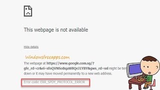 How To Fix Err SPDY Protocol Error In Google Chrome [upl. by Kirkpatrick127]