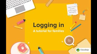 How families log in to ClassDojo 🔑 [upl. by O'Mahony240]