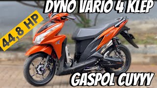 VARIO 4 KLEP DI GASPOLL CUY ‼️ SUARANYA BIKIN SAKIT TELINGA 🫡 [upl. by Enaed]