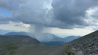 231 Hiking amp Camping the French Alps  Day 27 of 34 [upl. by Ecraep]