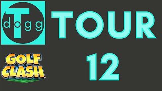 Golf Clash  Tour 12 NEW holes first looks [upl. by Niltac593]