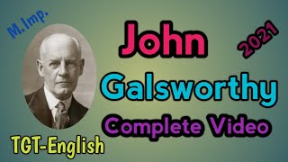 John Galsworthy complete Video [upl. by Junius]