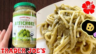 🇮🇹 Organic Artichoke Pasta Sauce  Trader Joe’s Product Review [upl. by Pardew]