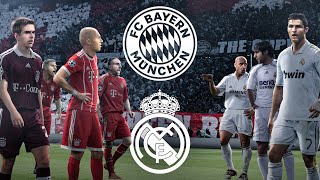 The MOST ICONIC battle in Champions League history  FC Bayern 🆚 Real Madrid [upl. by Licko28]