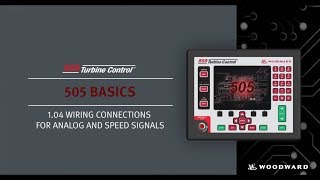 505 Wiring Connections for Analog and Speed Signals [upl. by Ojiram]