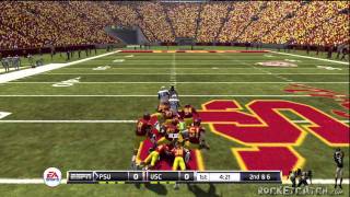 INVINCIBLE HB GLITCH  NCAA 12 [upl. by Barmen]