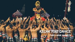 KECAK DANCE  PURA LUHUR ULUWATU  Highlights [upl. by Quint780]