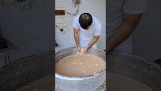 how to make sangak bread iranianbread breaddough bakingiranianbread breadmaking sangakbread [upl. by Erdrich999]