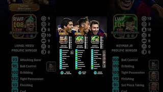 eFootball Mobile 2025 Racikan Epic Lionel MessiNeymar Jr amp Luis Suarez efootball pesmobile [upl. by Laleb]